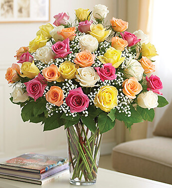 Ultimate Elegance™ Long Stem Assorted Roses