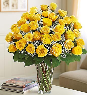 Ultimate Elegance™ Long Stem Yellow Roses