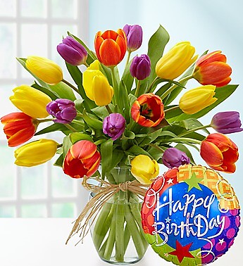 Timeless Tulips® Happy Birthday