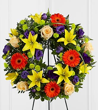 Radiant Remembrance Wreath