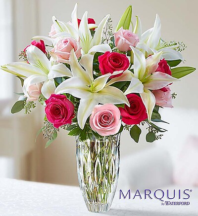 Marquis by Waterford® Rose and Lily Bouquet